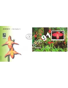 JERSEY, BF n° 54 sur enveloppe 1er Jour, Timbres Europe