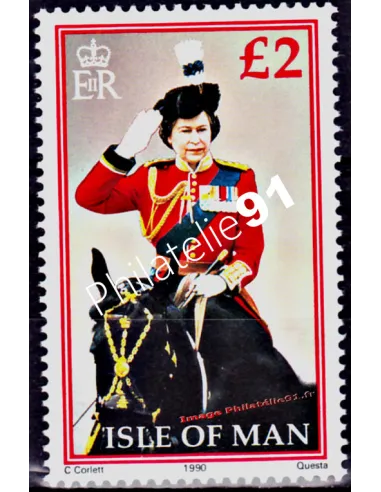 ILE DE MAN - n°  426 ** - S.M. Elizabeth II