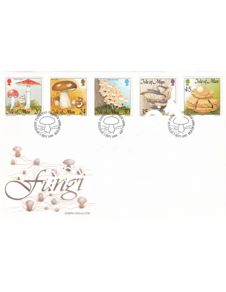 Ile de Man, n° 688 à 692 sur enveloppe 1er Jour, Timbres Europe