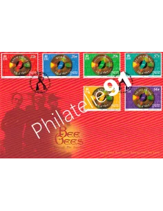 Ile de Man, n° 875 à 880 sur enveloppe 1er Jour, Timbres Europe