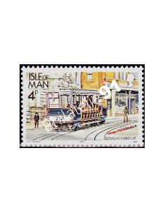 ILE DE MAN - n°  492 ** - Trains et tramways