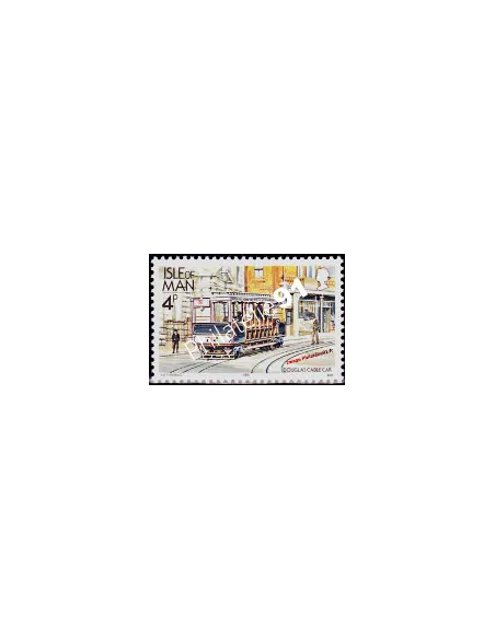 ILE DE MAN - n°  492 ** - Trains et tramways