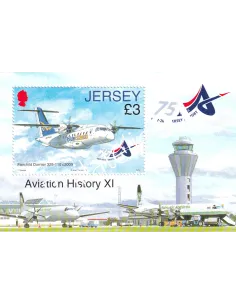 JERSEY, Bloc-Feuillet n° 117, Collection timbres Europe