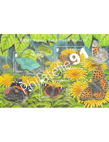 JERSEY, Bloc-Feuillet n° 119, Collection timbres Europe