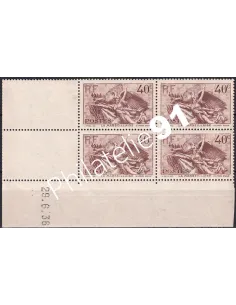 Coin daté sur Timbre n° 315, Collection timbres France