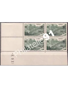 Coin daté sur Timbre n° 358, Collection timbres France