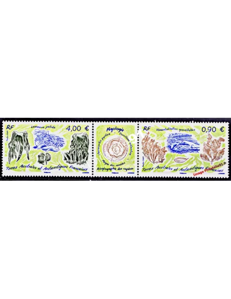 TAAF, n° 528 à 529, paire avec vignette, Collection timbres Dom-Tom