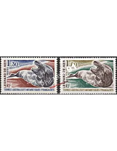 TAAF,n° 89 à 90, Collection timbres Dom-Tom
