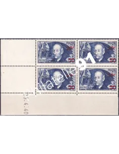 Coin daté sur Timbre n° 493, Collection timbres France