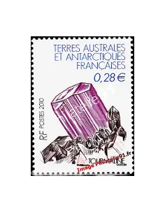 TAAF, n° 556, minéraux, Collection timbres Dom-Tom