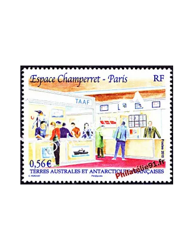 TAAF, n° 576, Collection timbres Dom-Tom