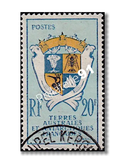 Timbres TAAF n° 15, collection timbres Dom-Tom