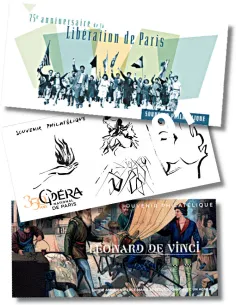 Lot de 7 Blocs Souvenir neufs, Collection timbres France