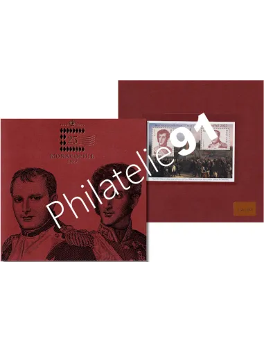 encart numéroté avec bloc MONACOPHIL 2022 - Napoléon 1er