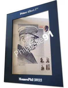MONACOPHIL 2022 - Timbres du centenaire de la disparition d'Albert 1er