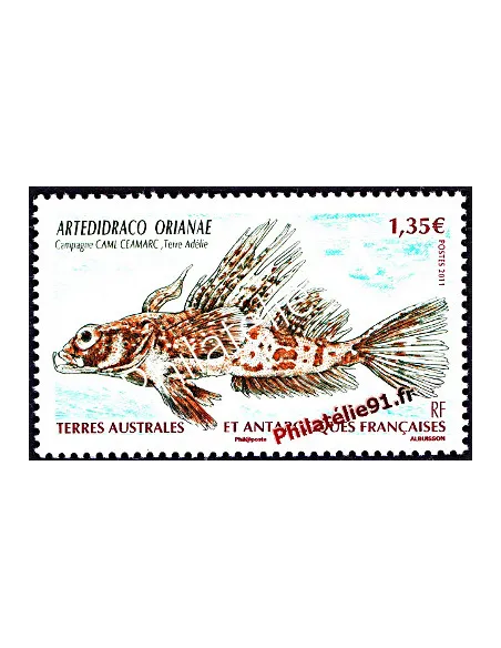 TAAF, n° 583, Collection timbres Dom-Tom