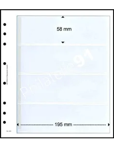 FEUILLES NEUTRES - 4 POCHES - AV 400-5