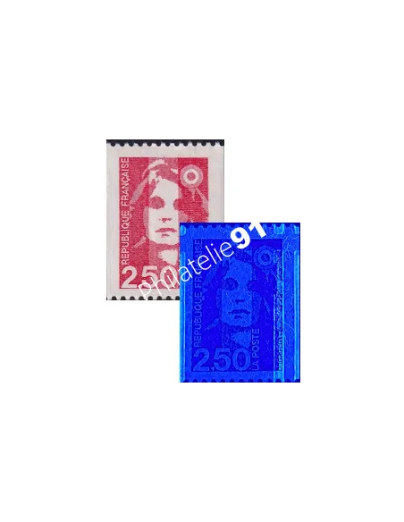 Variété sur timbre n° 2719, collection timbres France
