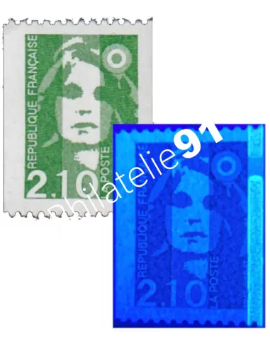 Variété sur timbre n° 2627b, collection timbres France
