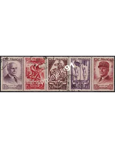 Timbres de France - Bande n° 580 A - Au profit du Secours national