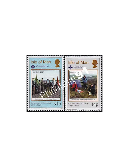 Timbres d'ILE DE MAN n° 1372-1373, EUROPA, Collection timbres Europa