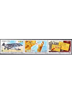 TAAF, n° 591 à 593, Triptyque, Collection timbres Dom-Tom