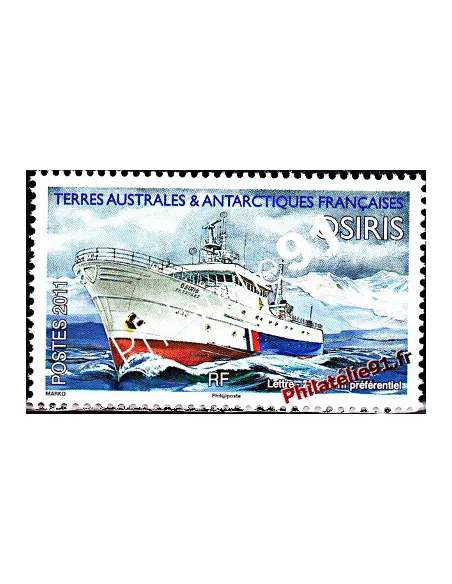 TAAF, n° 594, Collection timbres Dom-Tom