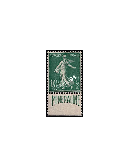 Timbre n° 188A Type Semeuse fond plein, Minéraline, timbres de France
