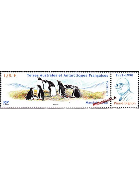 TAAF, n° 595, Collection timbres Dom-Tom