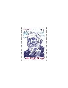 Timbre n° 4435 - -Abbé Pierre-