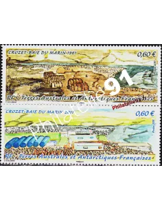 TAAF, n° 599 et 600, Collection timbres Dom-Tom