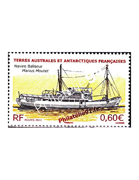 TAAF, n° 604, Collection timbres Dom-Tom