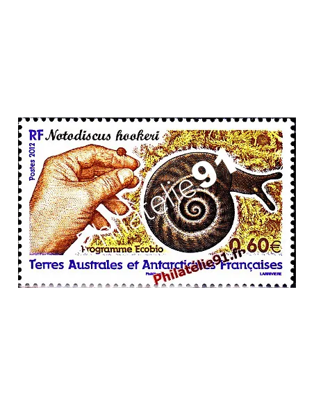 TAAF, n° 605, Collection timbres Dom-Tom