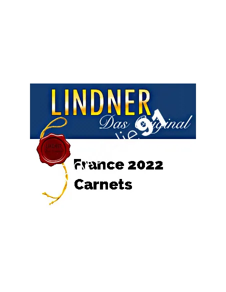 Lindner, FRANCE Carnet 2022, matériel philatélique