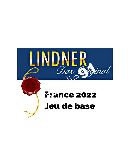 Lindner, FRANCE 2022, matériel philatélique