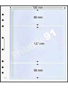 FEUILLES NEUTRES - 3 POCHES - AV COMPO B-5