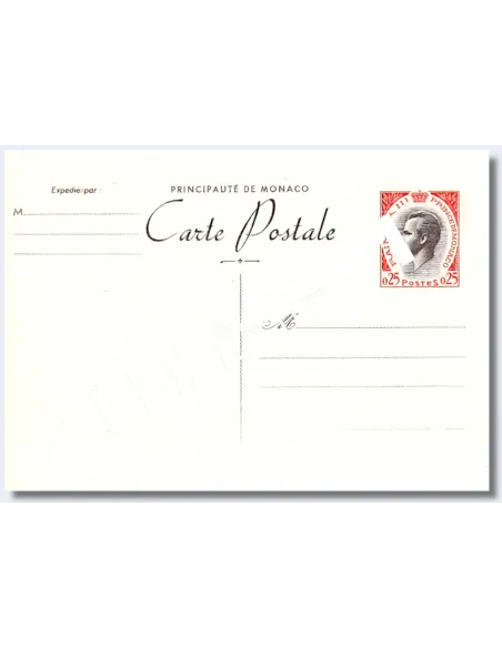 Entier postal n° 30 de Monaco, lettres d'Europe