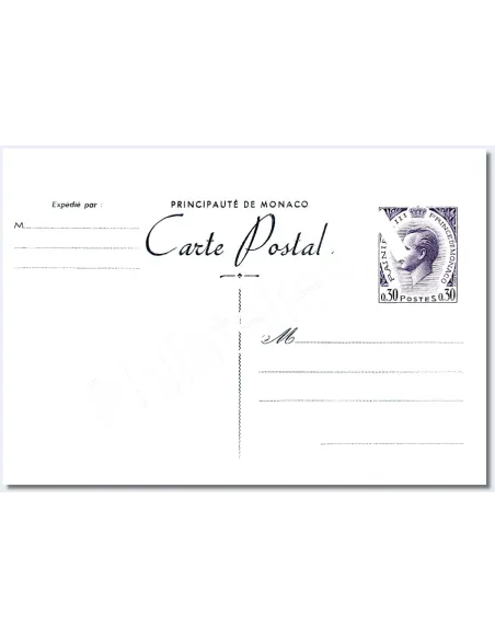 Entier postal n° 31 de Monaco, lettres d'Europe