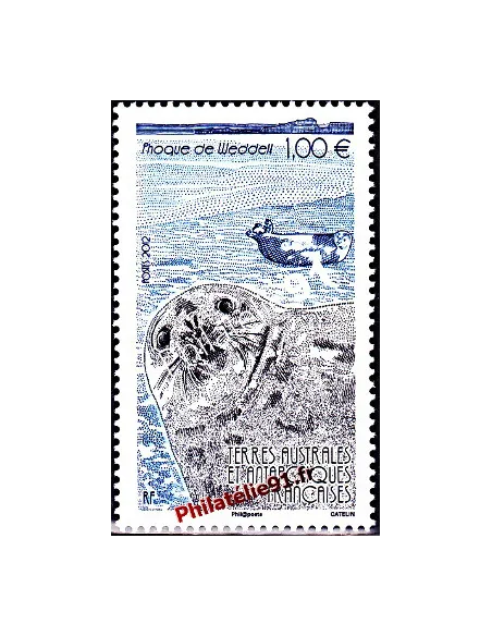 TAAF, n° 608, Collection timbres Dom-Tom