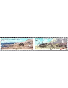TAAF, n° 610 et 611, paire, Collection timbres Dom-Tom