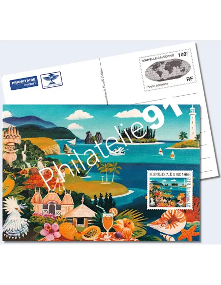 Prêt à poster de Nouvelle-Calédonie n° 2-CP, Lettres des Dom-Tom