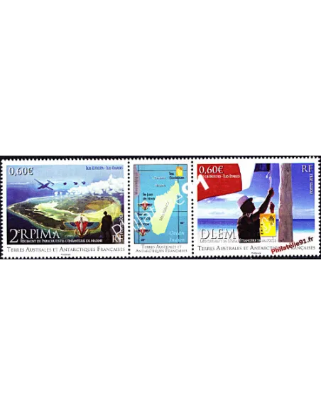 TAAF, n° 626, Collection timbres Dom-Tom