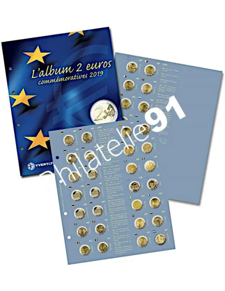 Recharges Caravelle pour 2 € Commémoratifs, matériel numismatique