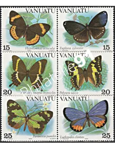 Timbre de Vanuatu n° 666 à 671 - Timbres des colonies Françaises