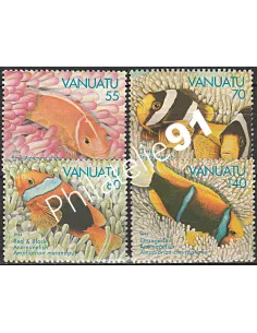 Timbres de Vanuatu n° 959 à 962 - Timbres des colonies Françaises