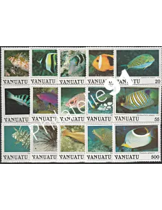 Timbres de Vanuatu n° 769 à 783 - Timbres des colonies Françaises