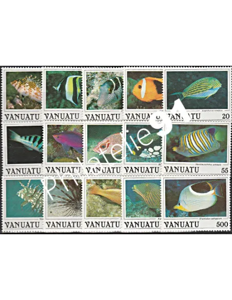 Timbres de Vanuatu n° 769 à 783 - Timbres des colonies Françaises