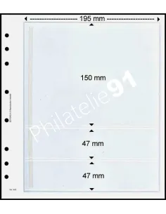 FEUILLES NEUTRES - 3 POCHES - AV COMPO A-5