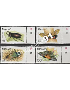 Timbres de Vanuatu n° 784 à 787 - Timbres des colonies Françaises