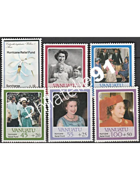 Timbres de Vanuatu n° 763 à 768 - Timbres des colonies Françaises